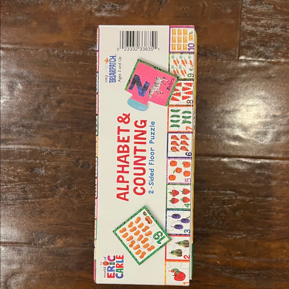 Eric Carle Alphabet & Counting 2 Sided Floor Puzzle 10 Feet Long - Picture 3 of 4